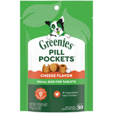 Greenies Pochettes-Pilules pour petit chien fromage, friandise pratique pour medicament.