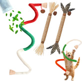 Jouet GREMBEB pour chat avec herbe à chat, trio stimulant le jeu.