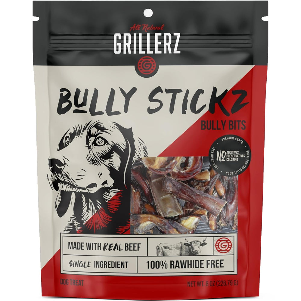 Grillerz Bully Bits, sachet 227 g: récompense pratique pour chiens.