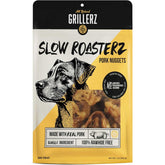 Grillerz Pork Nuggets sac-450g: bouchées naturelles pour chiens.
