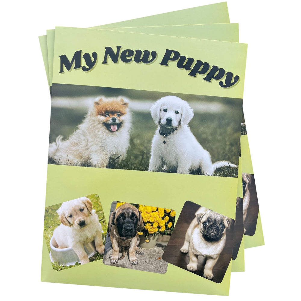 Groomers Margins Dossiers chiots ensemble 10-pack, pour organiser les documents des chiots.