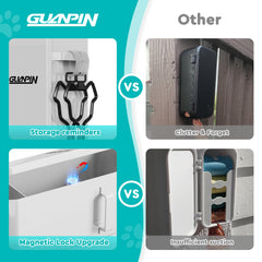 Guanpin grande capacité pour stocker davantage de sacs sans rechargement fréquent.