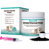 Guanshiya Charbon Actif pour animaux, brossage dentaire pour haleine fraîche.