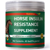 Guanshiya – bouteille du supplément, soutien potentiel à l’insuline chez le cheval.