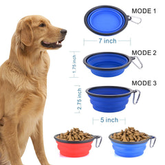 Guardians gamelle chat et chien pliable, parfaite pour intérieur et extérieur.