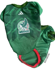 Gueyita Mexicana maillot chien football face, look sportif durable.