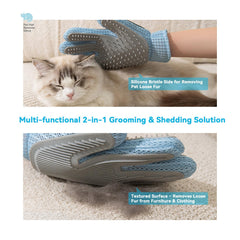 Guilinyuheng gant-texture-langue-chat : douceur sécurisante pour les chats lors du brossage