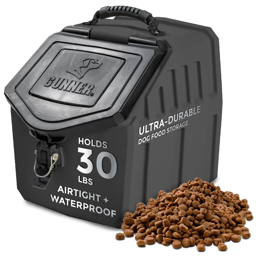 GUNNER boîte alimentation chien IP66 etanche protège nourriture contre humidité et UV