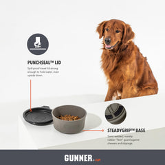 Matériau sans BPA du bol GUNNER, sûr et durable.