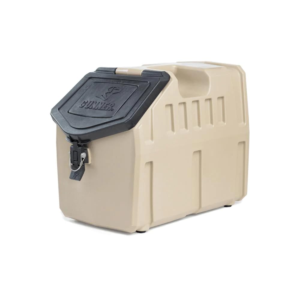 GUNNER conteneur-alimentation-chien 50-livres: pratique pour nourrir chiens de grande taille et long terme.