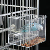 GURECOD distributeur automatique pour oiseaux, nourriture propre sans gâchis.