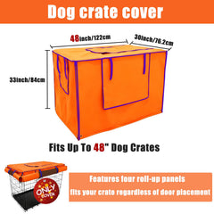 Guwamy couvre-cage chien 48 pouces imperméable et protection