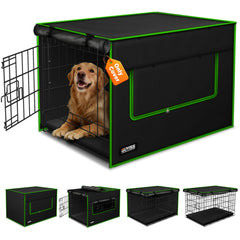 GUYISS couverture-cage-chien-54-pouces offre une installation rapide et universelle.