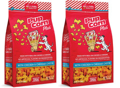 GWSGY PupCorn Plus poulet cheddar, délice faible calories parfait pour le dressage et récompenses quotidiennes