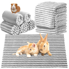 Hahafelt couverture impermable pour rongeurs gris 18x24, protège le sol