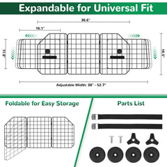 HAITRAL installation simple, barriere sans outils, rapide.