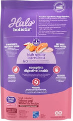 Halo Holistic croquettes grain-free petit-chien — soutien digestif et énergie.