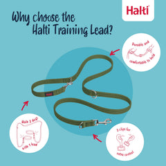 Halti Laisse Entrainement Longueurs Multiples – s'adapte à différentes distances et situations.