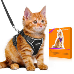 Harnais Halypet H600 Pro anti-esquive pour chats, sécurité renforcée en extérieur.