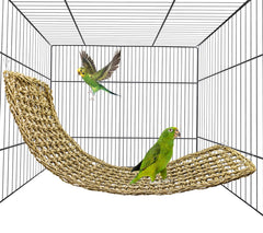 Hamiledyi tapis seagrass oiseaux 30 pouces, parfait pour grimper et se reposer.