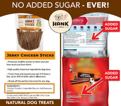 Friandises sans gluten Hank & Harley, idéales pour chiens sensibles.