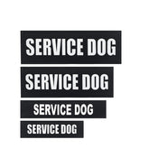 Patch HANWER pour chien de service sur gilet, identification claire et pratique.