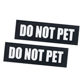 Patch Service Chien HANWER amovible sur harnais, identification rapide et pratique.