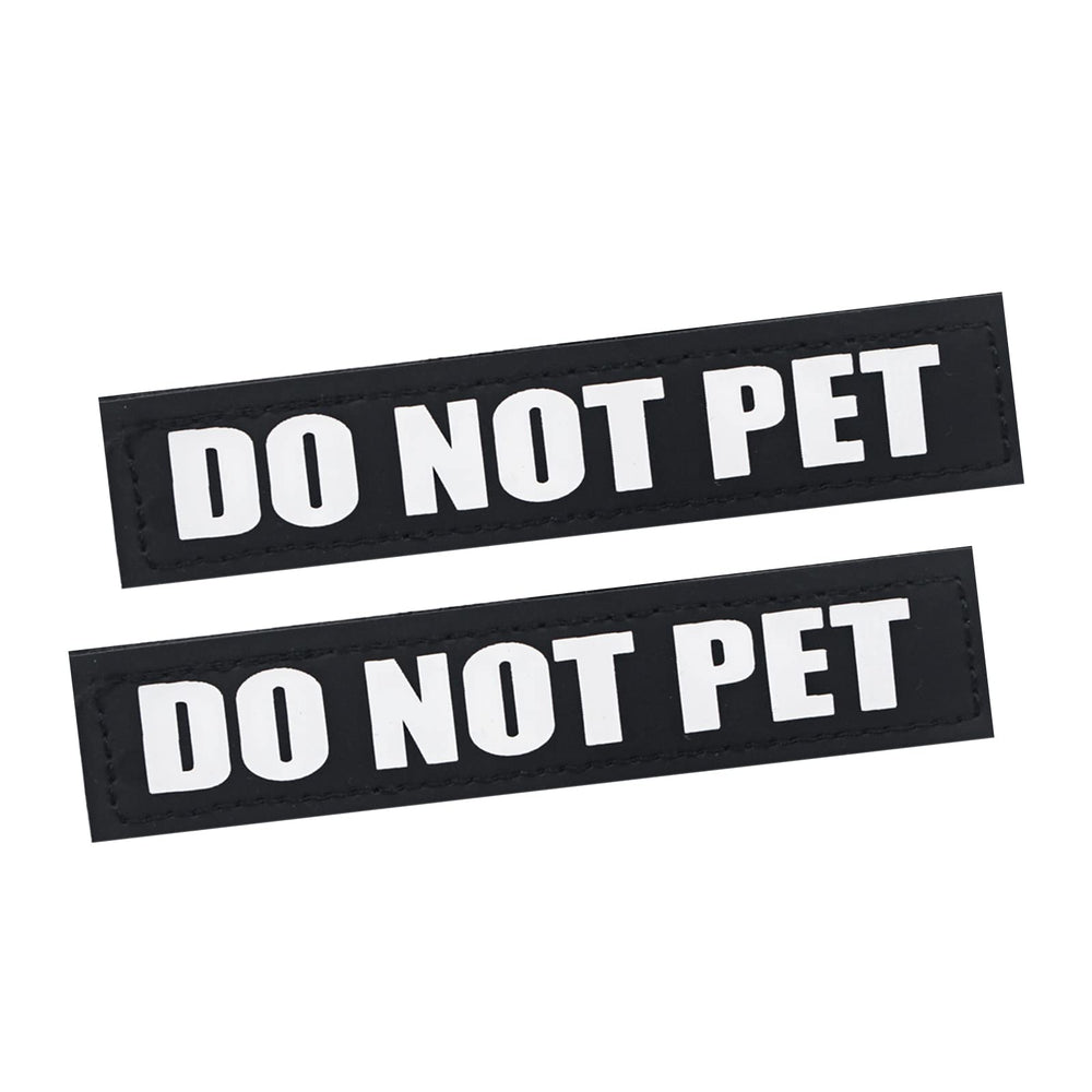 Patch HANWER chien de service amovible, identification rapide et pratique.
