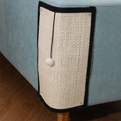 Haozaikeji Tapis Grattoir Chat Sisal Naturel 2 pcs protège les meubles