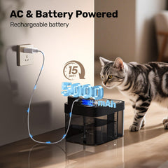 Capacité 3L adaptée aux déplacements et voyages avec votre chat.
