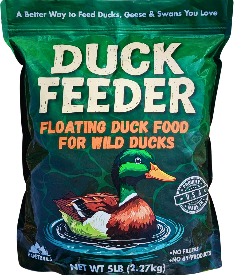 Hapetrails Alimentation canards flottante sur l'eau pour nourrissage naturel