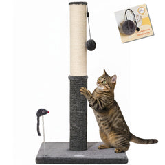 Griffoir Happi N Pets avec surface sisal haute pour griffage puissant.