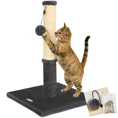 Happi N Pets: poste à griffes en sisal pour stimulation verticale durable