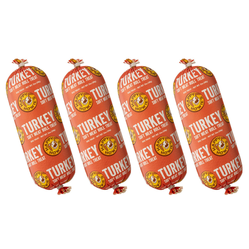 Happy Howie's Rouleau de dinde doux, récompense savoureuse pour chien.