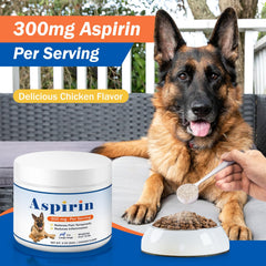 Happy Saffron Plus – poudre aspirine pour grand chien, dosage flexible, adapté aux repas.