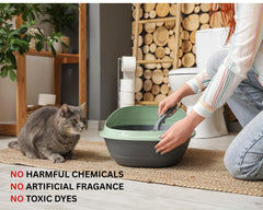 Happy Tik Litière Chat Bambou – parfum frais et neutralisation des odeurs autour du bac.