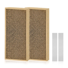HappyFreeSX pad-grattage-chat-double-face, parfait pour chats d'intérieur.