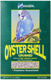 Coquilles de huître Hari dans un sac, source naturelle de calcium pour oiseaux.