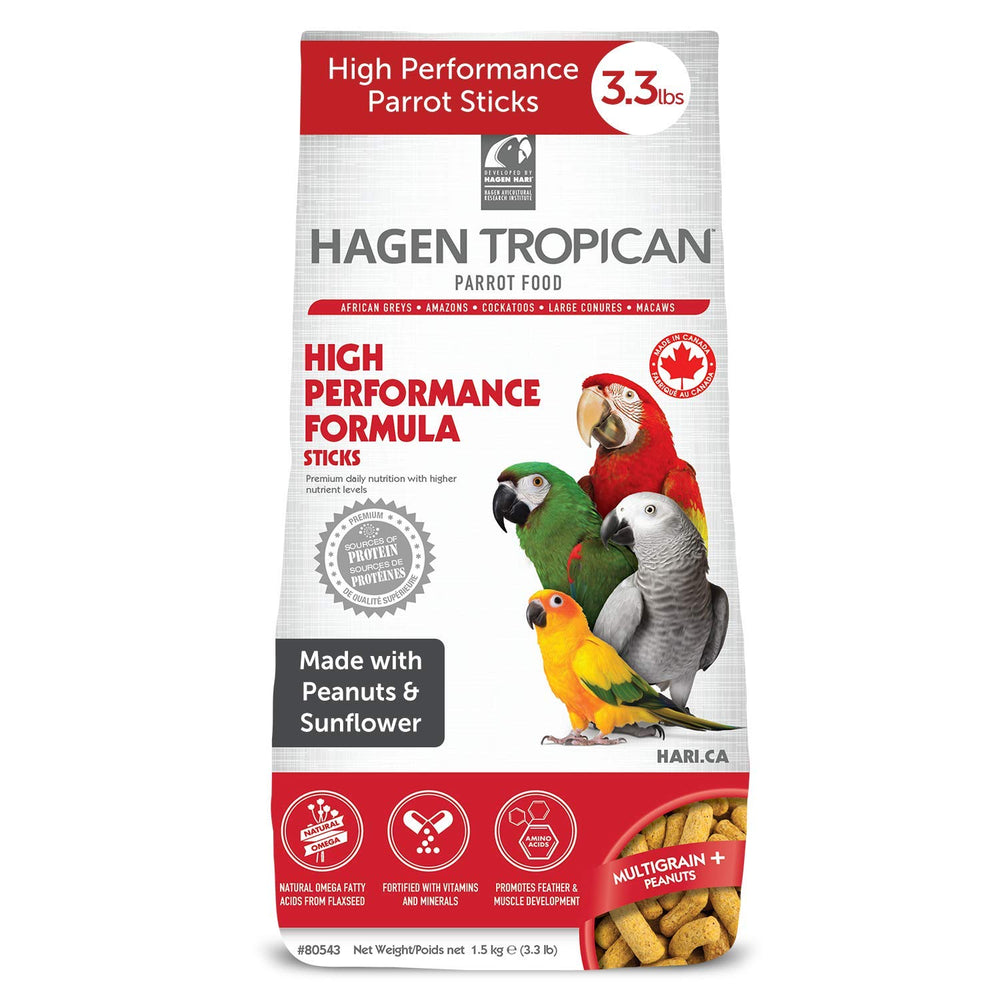 HARI Tropican bâtonnet perroquet – texture facile à tenir et manger