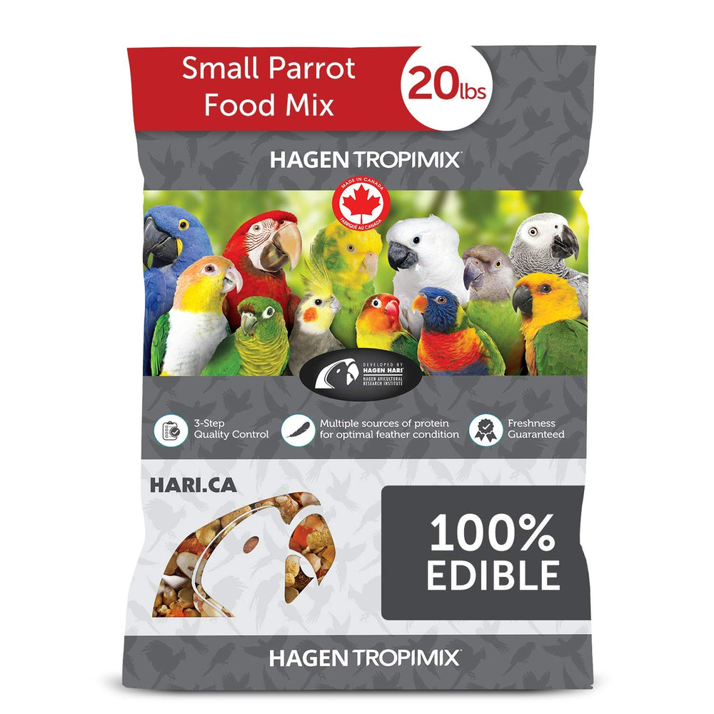 HARI Tropimix granules pour petits perroquets, alimentation variée.