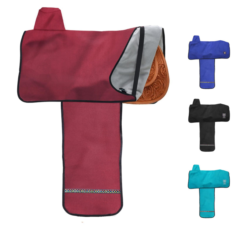 Selle Harrison Howard avec doublure douce offrant une protection délicate lors du transport.