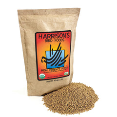 Harrison's Bird Foods haute puissance, boîte 454 g, idéal pour petits et moyens oiseaux.