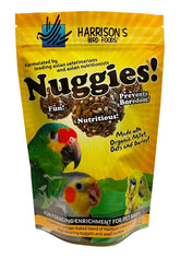 Harrison's Nuggies : paquet 196 g, encas savoureux pour petits et moyens oiseaux.