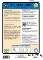 Harrison's Pepper Lifetime Coarse, grains et ingredients bio non-ogm, qualité certifiée.