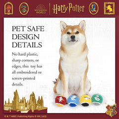 Balles Harry Potter Slytherin pour chiens, stimulation lors du jeu.