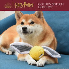 Snitch pour chien avec balle intérieure et sifflement, parfait pour les jeux actifs.