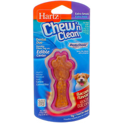 Jouet Hartz Chew N Clean Duo avec coque nylon durable pour morsures modérées.