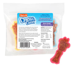 Hartz Chew 'n Clean Duo : coque nylon durable pour mastiquer en sécurité.