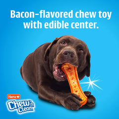 Hartz Chew 'n Clean Duo : DentaShield intégré pour limiter le tartre naissant.