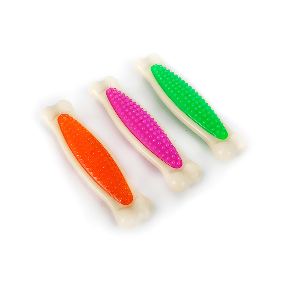Hartz Chew ’n Clean Tuff Bone – pack d'os robustes pour chiens, durable.